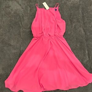 NWT Francesca’s Hot Pink cocktail dress xsmall